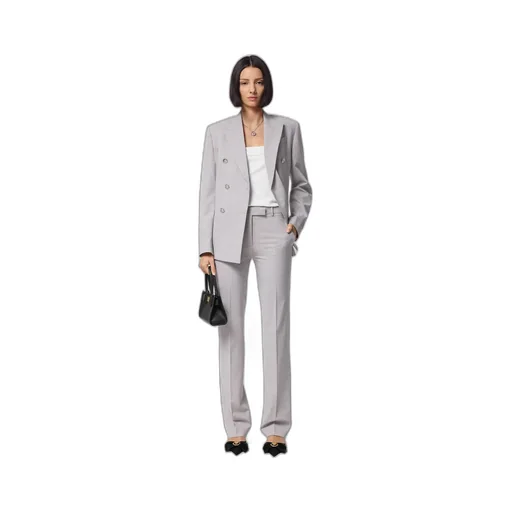 Tailored Straight-Leg Trousers