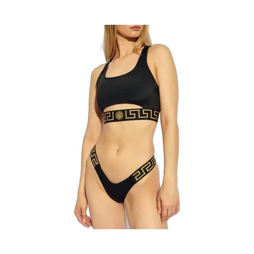 Greca-Detailing Bikini Bottoms