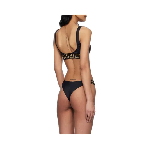 Logo-Underband Bikini Top