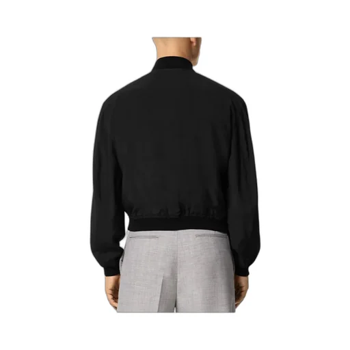 Barocco Sea Reversible Zipped Bomber Jacket