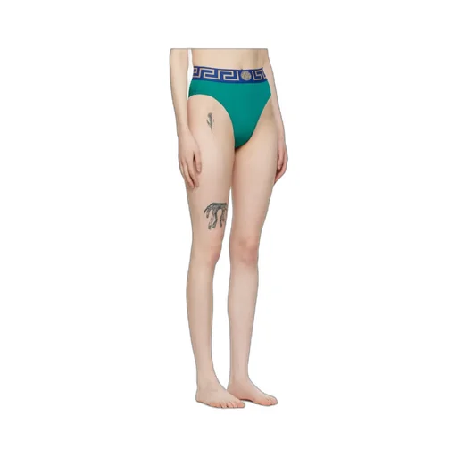 Logo High-Rise Swimsuit