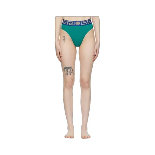 Logo High-Rise Swimsuit