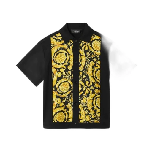 Barocco Printed Straight Hem Shirt