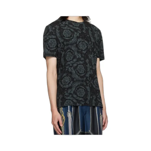 Barocco-Printed Crewneck T-Shirt