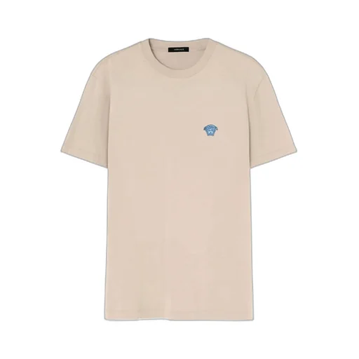 Medusa-Appliqué Cotton T-Shirt