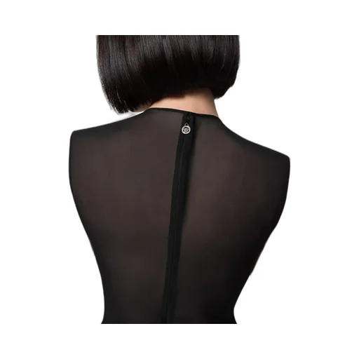 Sleeveless A-Line Georgette Mini Dress