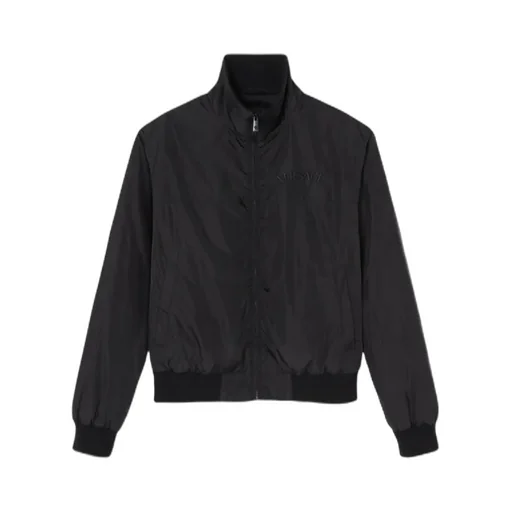 Logo-Embroidered Zipped Bomber Jacket