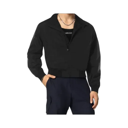 Logo-Embroidered Zipped Bomber Jacket