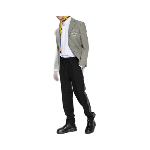 Side Stripe Drawstring Trousers