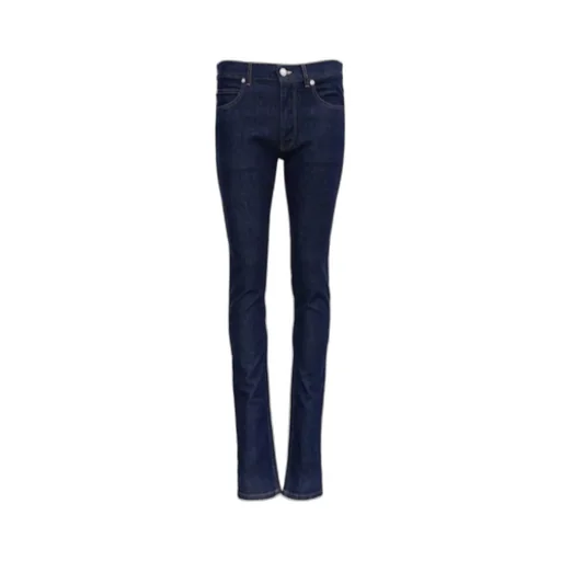 Logo Patch Straight-Leg Jeans