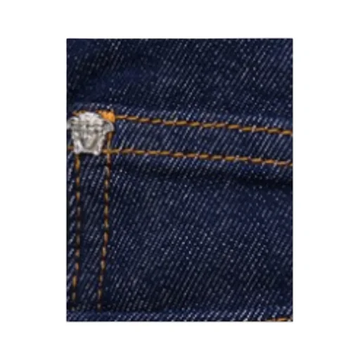 Logo Patch Straight-Leg Jeans