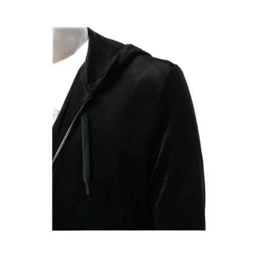 Zippered Hooded Casual Jacket