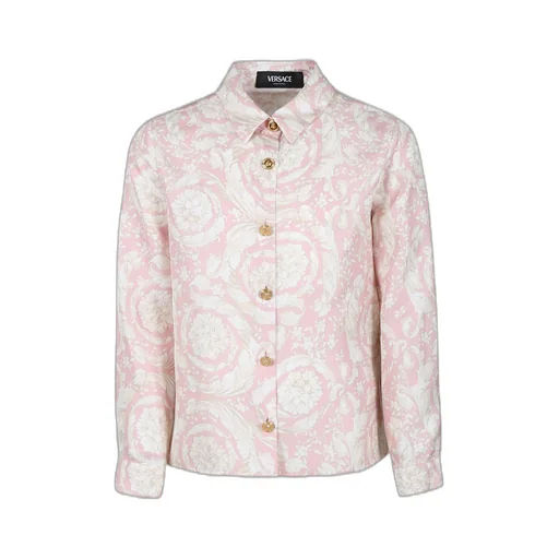 Barocco-Print Buttoned Shirt