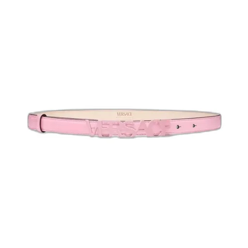 Logo-Embellished Thin Belt