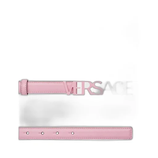 Logo-Embellished Thin Belt