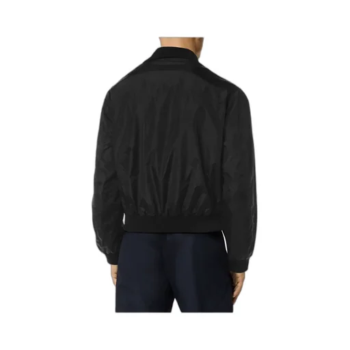 Logo-Embroidered Zipped Bomber Jacket
