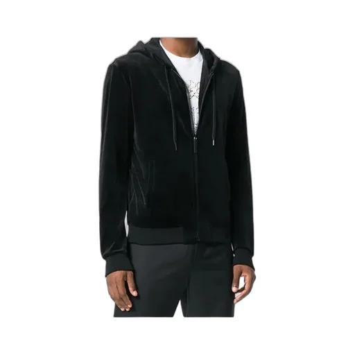 Zippered Hooded Casual Jacket