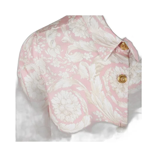 Barocco-Print Buttoned Shirt