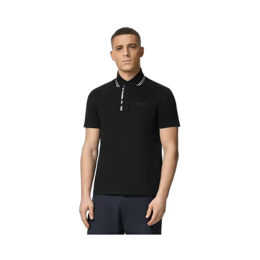 Barocco Embroidered Short-Sleeved Polo Shirt