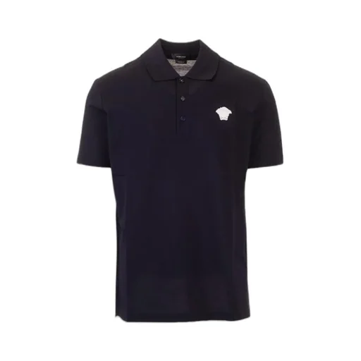 Medusa Embroidered Polo Shirt