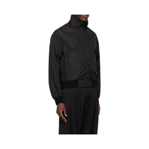 Logo-Embroidered Zipped Bomber Jacket