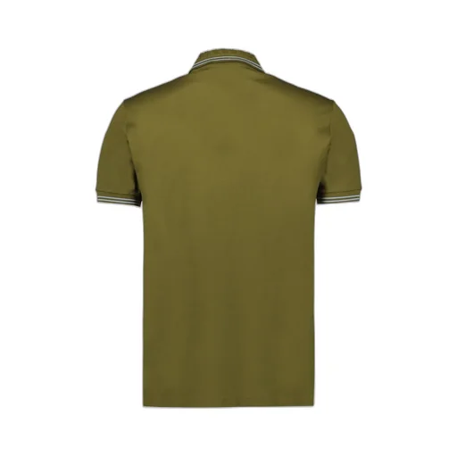 Medusa-Embroidered Short-Sleeved Polo Shirt