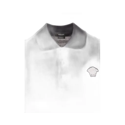 Medusa Embroidered Polo Shirt