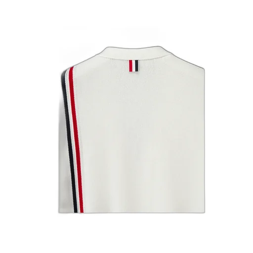Rwb Stripe Intarsia Cotton Cardigan