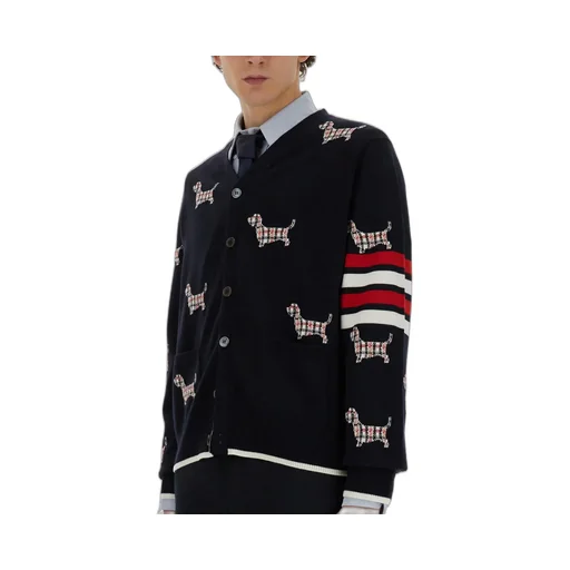 Hector 4-Bar Stripe Cardigan