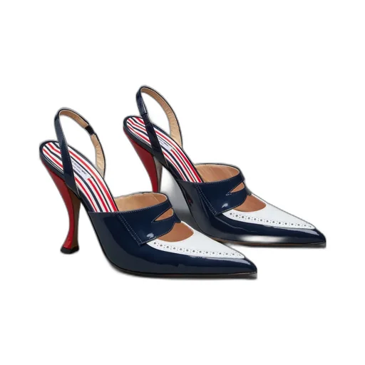 Curved-Heel 120Mm Leather Pumps