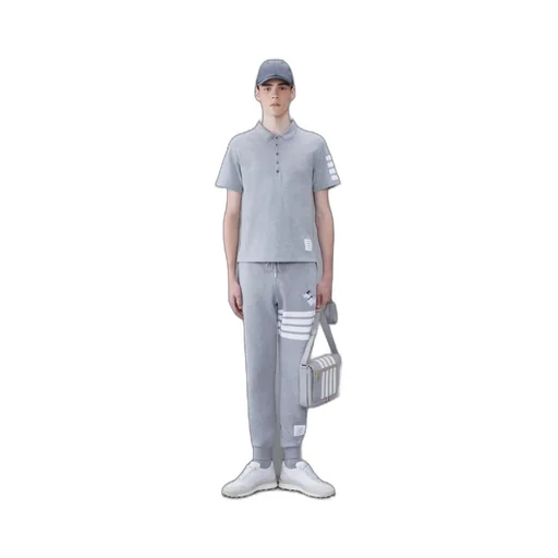 4-Bar Short Sleeve Polo Shirt
