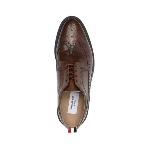 Longwing Round-Toe Brogues