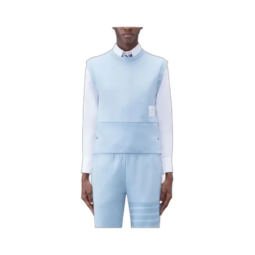 Double Face Knit 4-Bar Shell Top