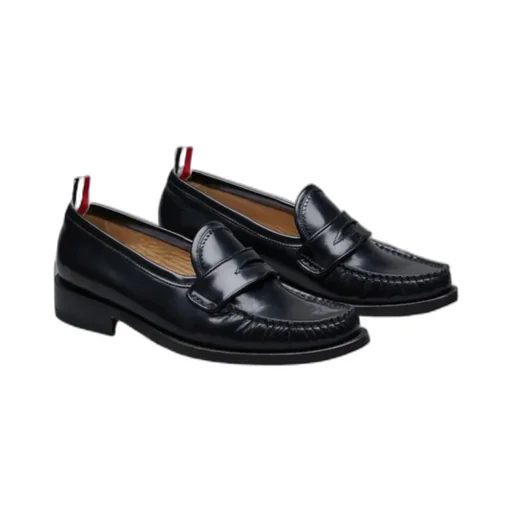 Varsity Slip-On Penny Loafers