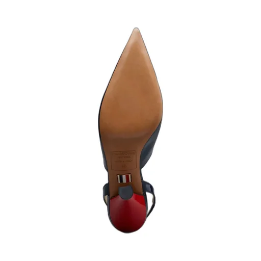 Curved-Heel 120Mm Leather Pumps