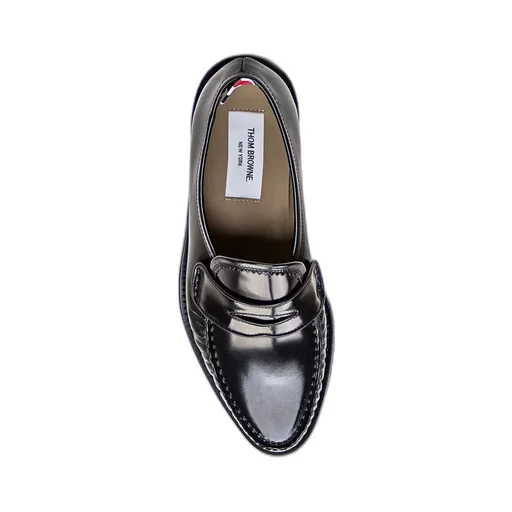 Ruched-Detail Slip-On Loafers