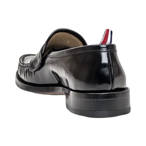 Ruched-Detail Slip-On Loafers