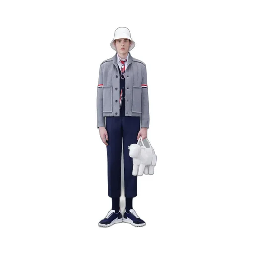 Fine-Ribbed Shirt Jacket