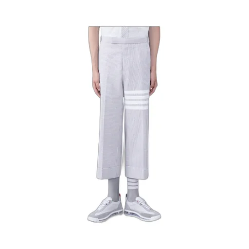 4-Bar Striped Tailored Trousers