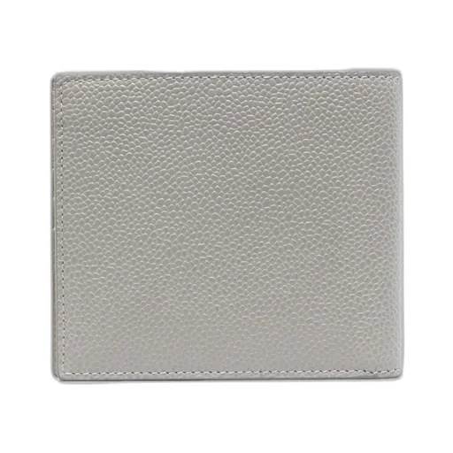 Whale-Appliqué Bi-Fold Pebbled Wallet