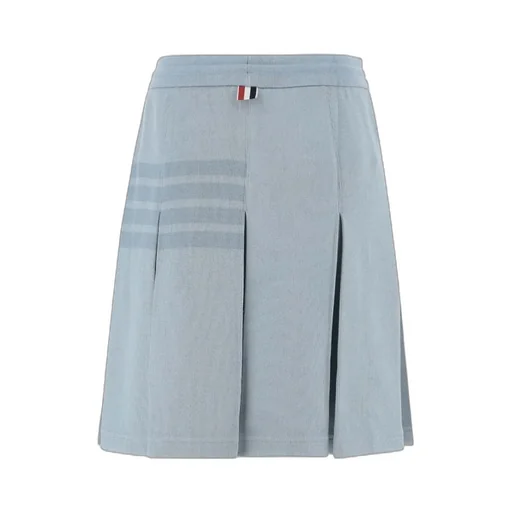 Drawstring Pleated Skirt