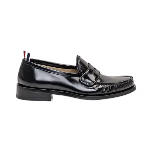 Ruched-Detail Slip-On Loafers