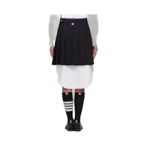 Pleated Mini Skirt