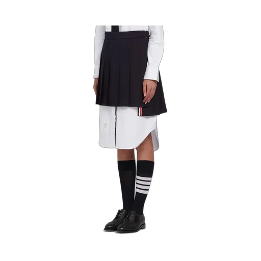 Pleated Mini Skirt