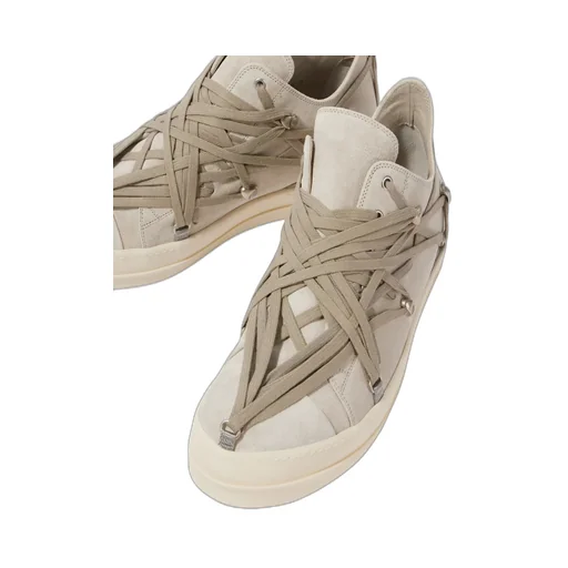Lace-Up Low-Cut Sneakers