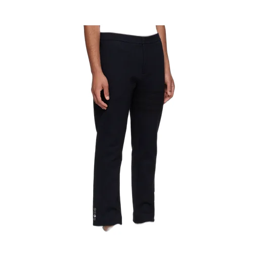 Cropped Pinstripe Trousers