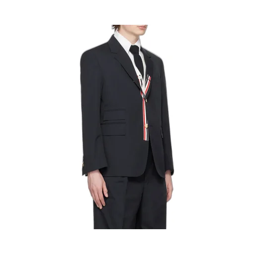 Single-Breasted Tailored Blazer