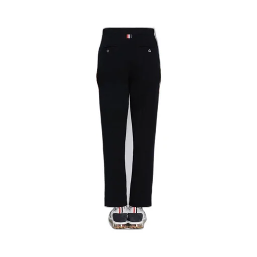 Cropped Pinstripe Trousers