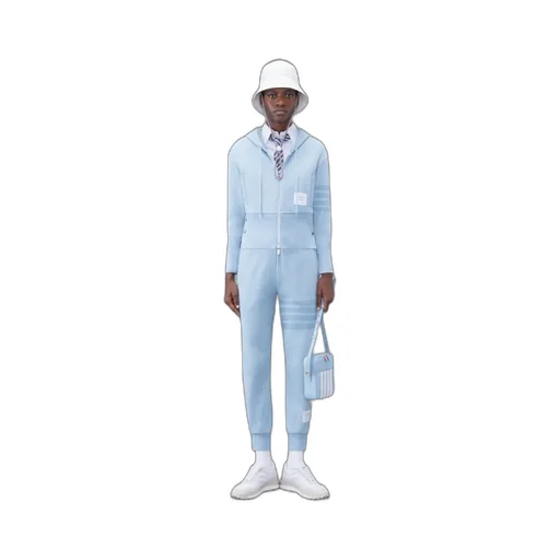 4-Bar Drawstring Track Pants