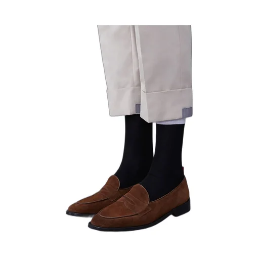 Rwb Striped Varsity Penny Loafers